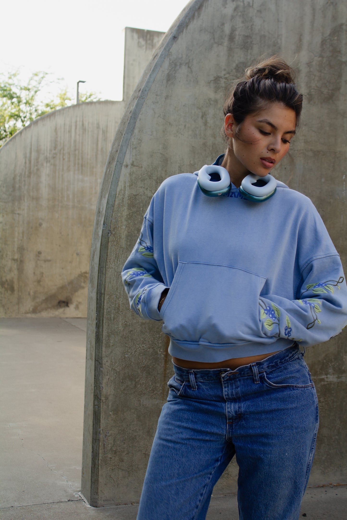 BLUE HOODIE