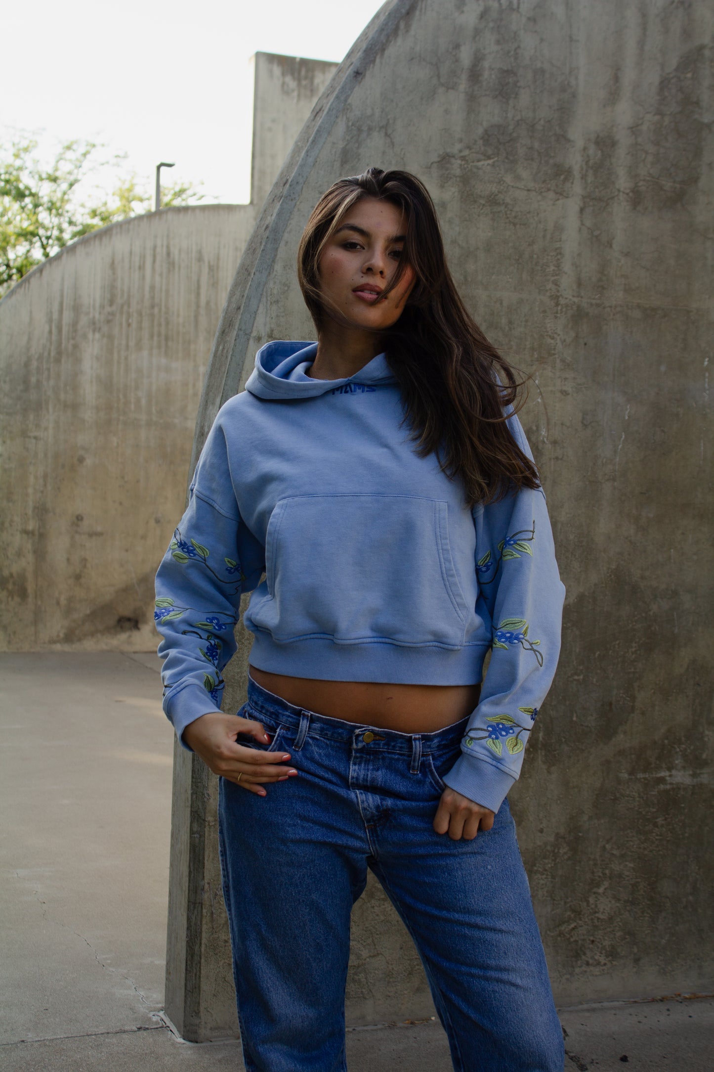 BLUE HOODIE